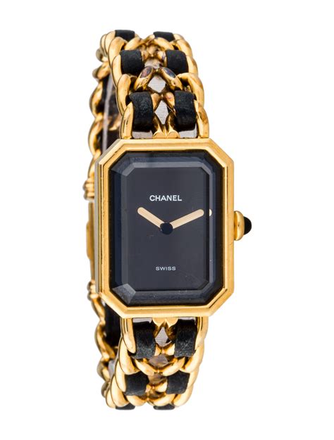 chanel vintage watches|Chanel watch with diamonds.